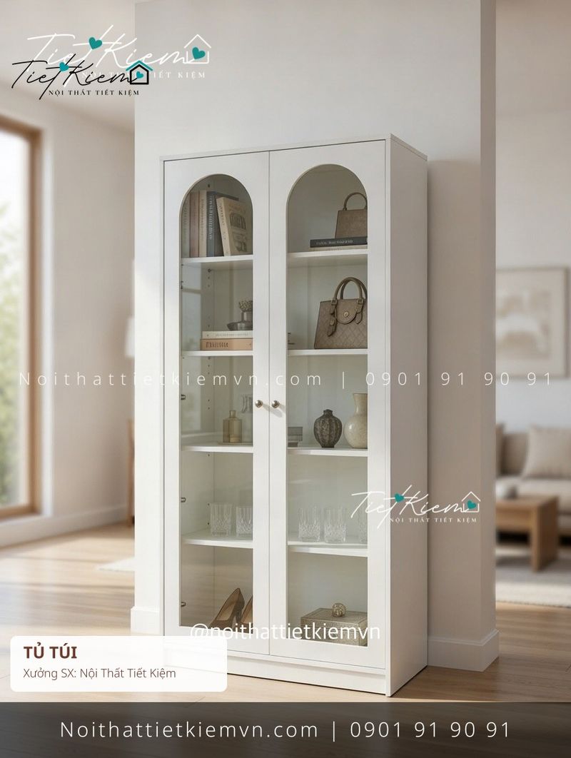 mẫu tủ túi hiển thị quận 7 giá rẻ - Tủ Túi - Nội Thất Tiết Kiệm