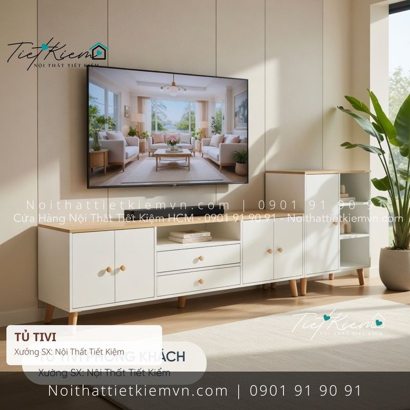 mua tủ tivi cao cấp Nhật Bản giá rẻ - Kệ Tủ Tivi - Nội Thất Tiết Kiệm