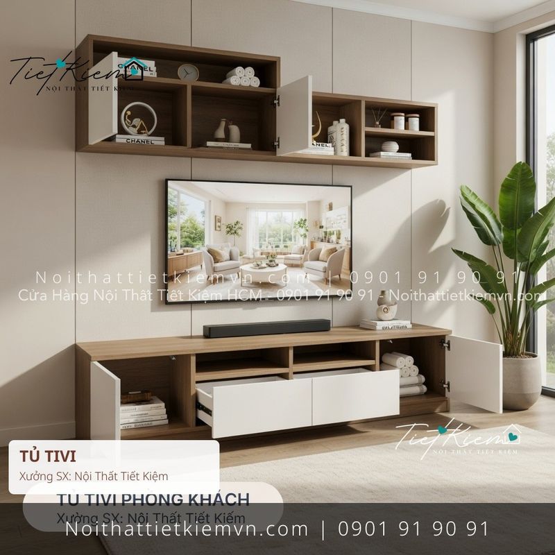 Kệ Tủ Tivi đẹp giá rẻ tại Nội Thất Tiết Kiệm HCM mua tủ tivi thông minh luxury giá rẻ - Kệ Tủ Tivi - Nội Thất Tiết Kiệm