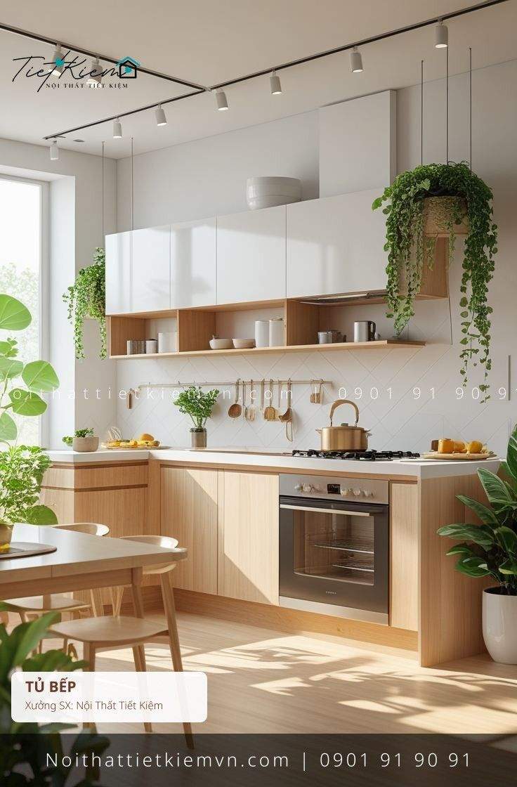 top 19 thi công tủ bếp Sài Gòn thông minh cho salon giá rẻ - Thi Công Tủ Bếp - Nội Thất Tiết Kiệm