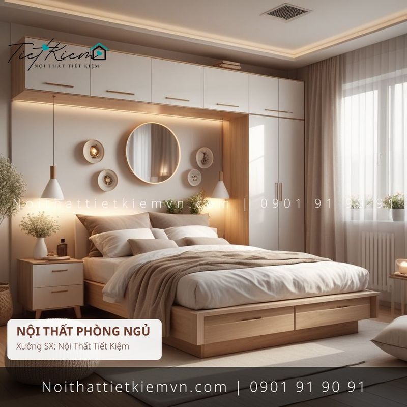 Giường Ngủ đẹp giá rẻ tại Nội Thất Tiết Kiệm HCM top 3 các mẫu giường biệt thự đẹp giá rẻ - Giường Ngủ - Nội Thất Tiết Kiệm