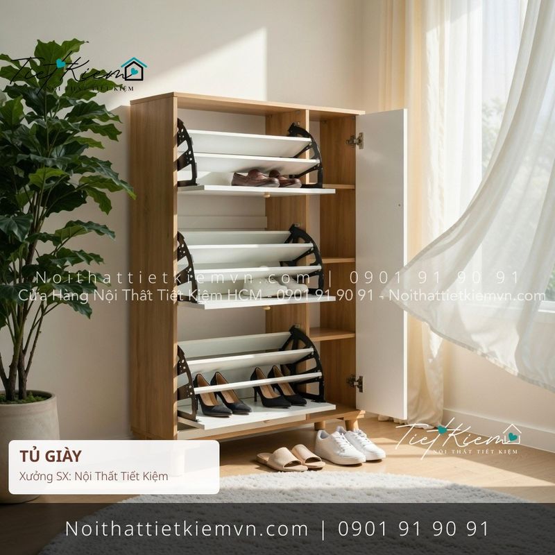 Tủ Giày đẹp giá rẻ tại Nội Thất Tiết Kiệm HCM top 3 các mẫu tủ giầy Nhật Bản HCM giá rẻ - Tủ Giày - Nội Thất Tiết Kiệm