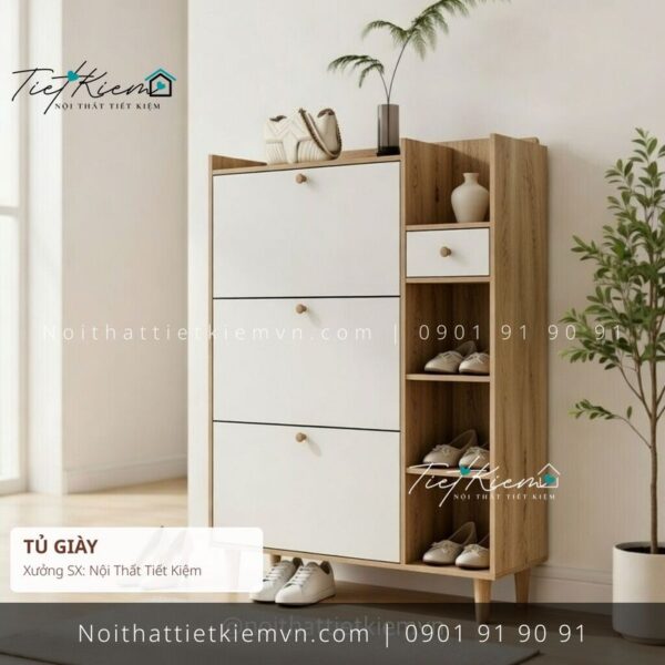 top 52 các mẫu tủ để giầy sáng tạo giá rẻ 1 Tủ Giày Nội Thất Tiết Kiệm HCM