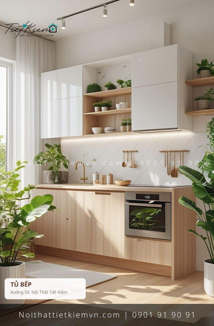 top 52 thi công tủ bếp đẹp thông minh giá rẻ - Thi Công Tủ Bếp - Nội Thất Tiết Kiệm