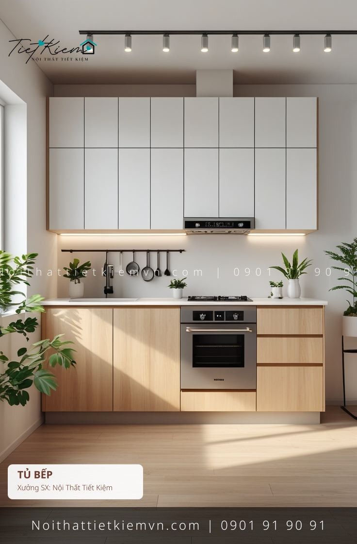 top 52 tủ bếp cửa lùa nhỏ đẽp giá rẻ - Tủ Bếp - Nội Thất Tiết Kiệm