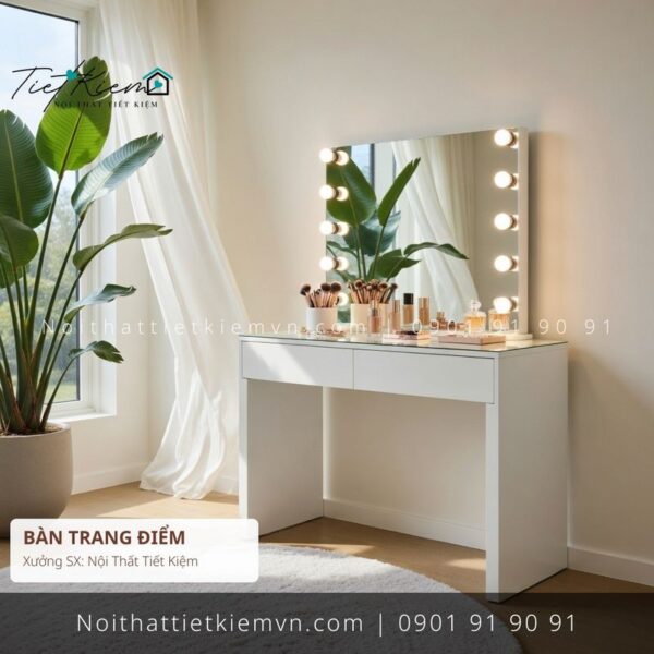 top 99 bàn trang điểm gỗ quận 12 giá rẻ 1 Bàn Trang Điểm Nội Thất Tiết Kiệm HCM
