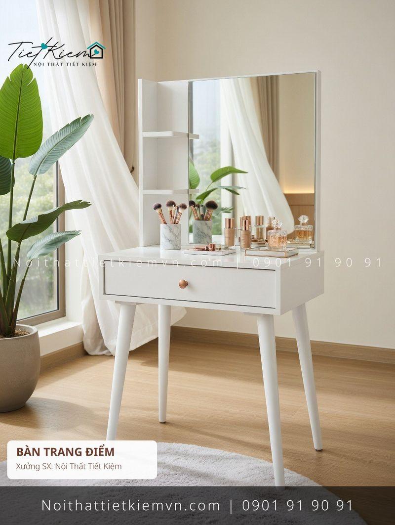 top 99 các mẫu bàn trang điểm cửa kính gỗ cho văn phòng giá rẻ - Bàn Trang Điểm - Nội Thất Tiết Kiệm