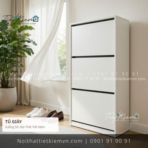 top 99 các mẫu tủ giầy cánh mở khách sạn giá rẻ 1 Tủ Giày Nội Thất Tiết Kiệm HCM