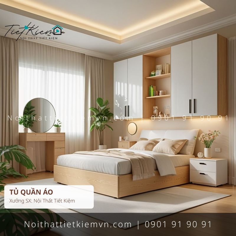 top 99 các mẫu tủ quần áo hiện đại gỗ đẹp giá rẻ - Tủ Quần Áo - Nội Thất Tiết Kiệm