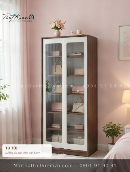 top 99 các mẫu tủ túi gỗ 3 tầng giá rẻ 1 Tủ Túi Nội Thất Tiết Kiệm HCM