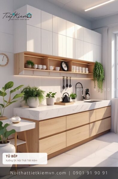 top lắp đặt tủ bếp đẽp cho khách sạn giá rẻ 1 Thi Công Tủ Bếp Nội Thất Tiết Kiệm HCM