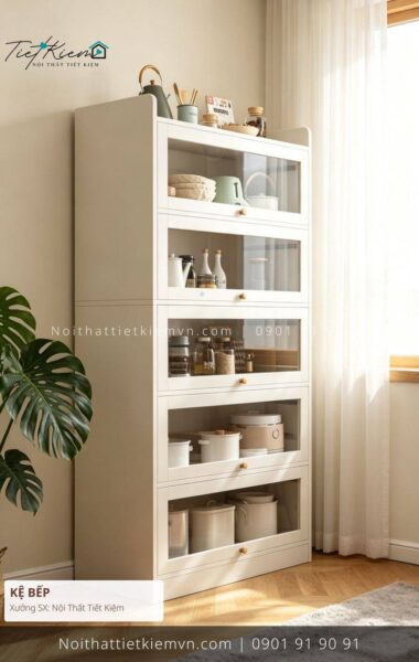 19 mẫu kệ bếp 1m đẹp tối giản giá rẻ 1 Kệ Bếp Nội Thất Tiết Kiệm HCM