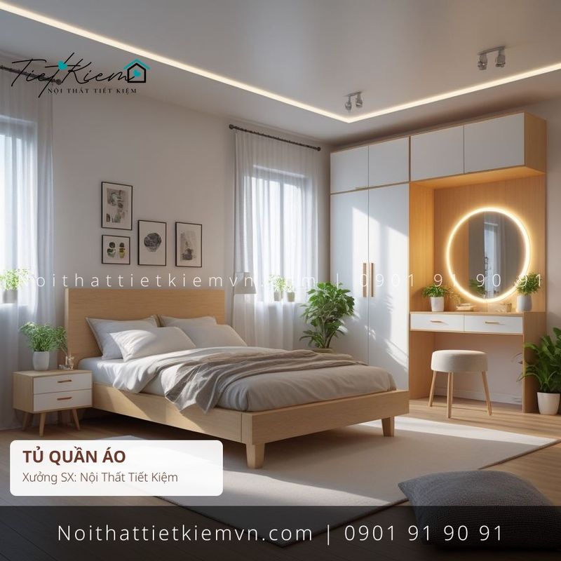 Tủ Quần Áo đẹp giá rẻ tại Nội Thất Tiết Kiệm HCM 3 mẫu tủ quần áo đẹp gỗ thông minh giá rẻ - Tủ Quần Áo - Nội Thất Tiết Kiệm