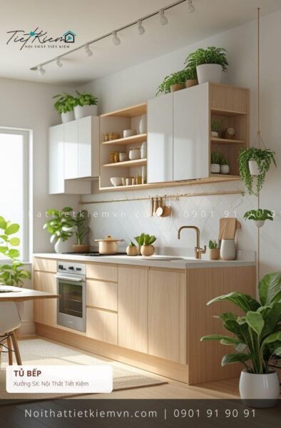 39+ mẫu thi công tủ bếp chất lượng đa năng đẽp giá rẻ 1 Thi Công Tủ Bếp Nội Thất Tiết Kiệm HCM