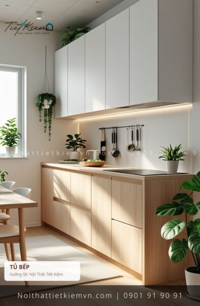 39 mau tu bep mdf decor hcm gia re