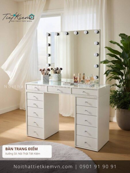 79+ bàn trang điểm có gương decor nhật bản giá rẻ