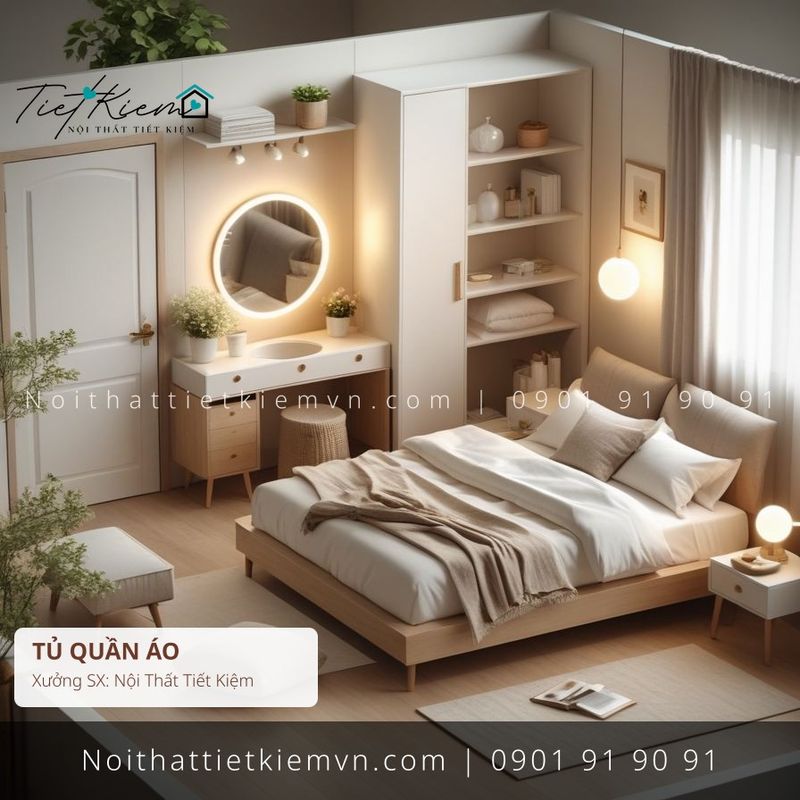 79+ mẫu tủ quần áo cửa kính nhiều tầng hiện đại giá rẻ - Tủ Quần Áo - Nội Thất Tiết Kiệm