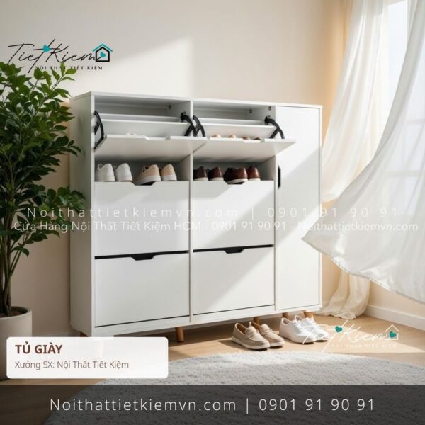 79+ tủ giầy cửa lùa bền lâu giá rẻ