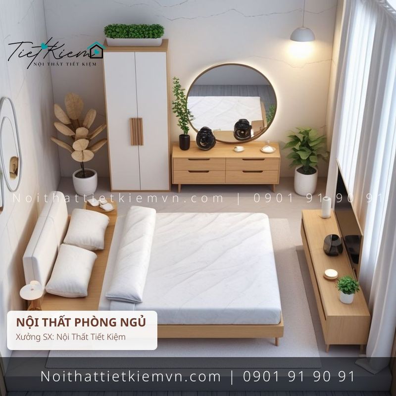 9+ giường hiện đại độc đáo giá rẻ - Giường Ngủ - Nội Thất Tiết Kiệm