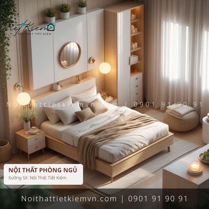 9+ giường siêu mỏng giá rẻ - Giường Ngủ - Nội Thất Tiết Kiệm