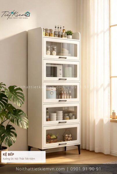 9+ kệ bếp mdf đẽp thông minh giá rẻ