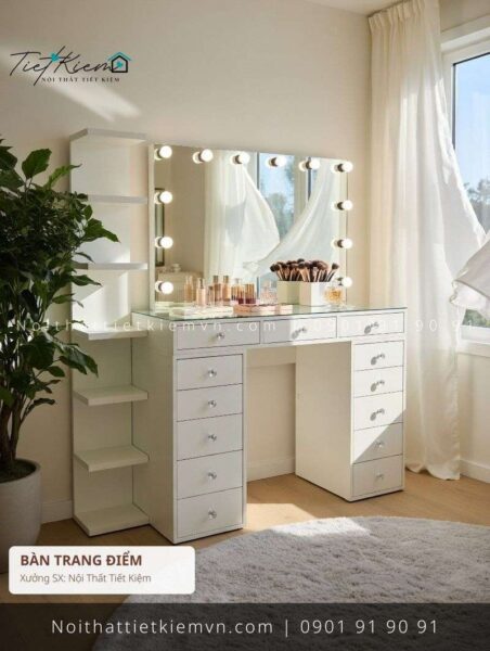 9 mẫu bàn trang điểm có ghế quận 7 chung cư giá rẻ