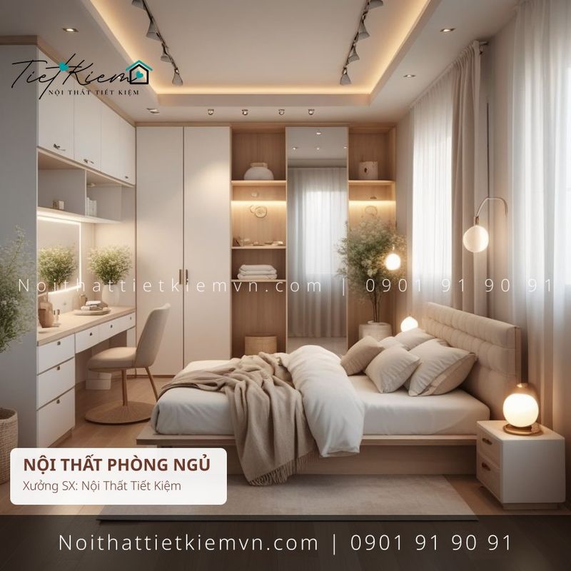Giường Ngủ đẹp giá rẻ tại Nội Thất Tiết Kiệm HCM 9+ mẫu giường đẹp studio giá rẻ - Giường Ngủ - Nội Thất Tiết Kiệm