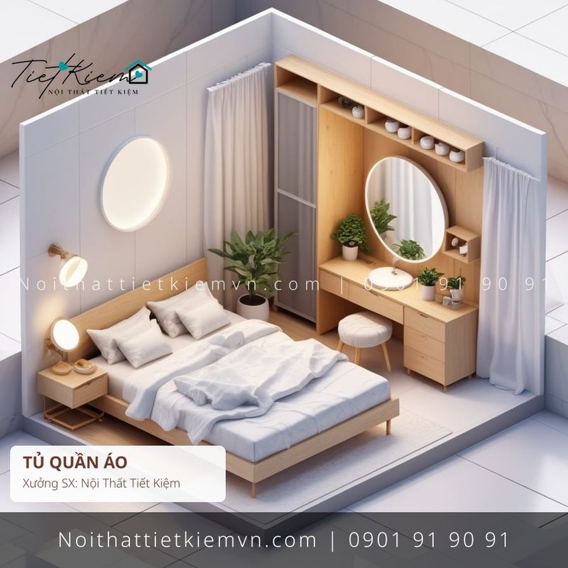 Tủ Quần Áo đẹp giá rẻ tại Nội Thất Tiết Kiệm HCM 9 mẫu tủ quần áo cánh lùa siêu mỏng giá rẻ - Tủ Quần Áo - Nội Thất Tiết Kiệm
