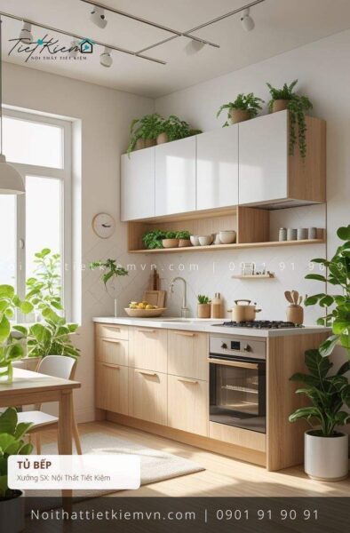 99 mẫu thi công tủ bếp chữ l quận 7 chung cư giá rẻ