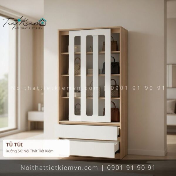 99+ tủ túi trưng bày cửa lùa hiện đại giá rẻ