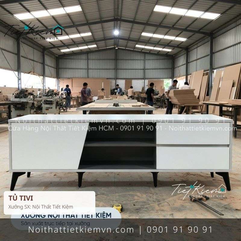 Kệ Tủ Tivi đẹp giá rẻ tại Nội Thất Tiết Kiệm HCM top 19 kệ tivi giá rẻ cho biệt thự - Kệ Tủ Tivi - Nội Thất Tiết Kiệm