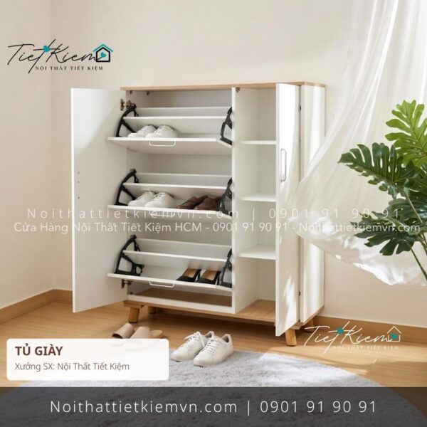 top 3 tu giay canh mo scandinavian hcm gia re