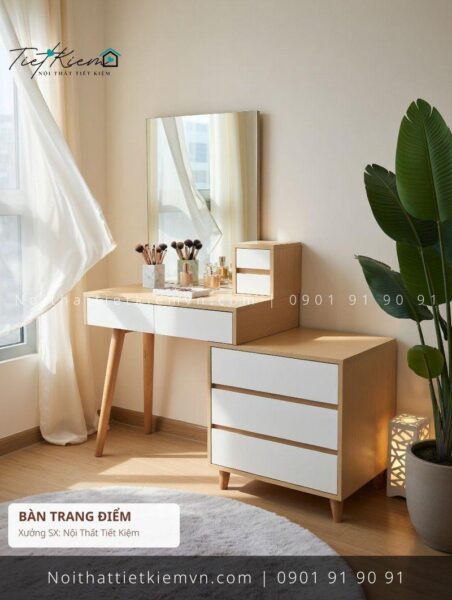 top 9 bàn trang điểm đa năng tphcm giá rẻ