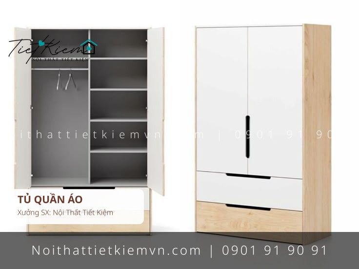 Tủ Quần Áo đẹp giá rẻ tại Nội Thất Tiết Kiệm HCM top 9 tủ quần áo cánh lùa gỗ Tân Bình giá rẻ - Tủ Quần Áo - Nội Thất Tiết Kiệm
