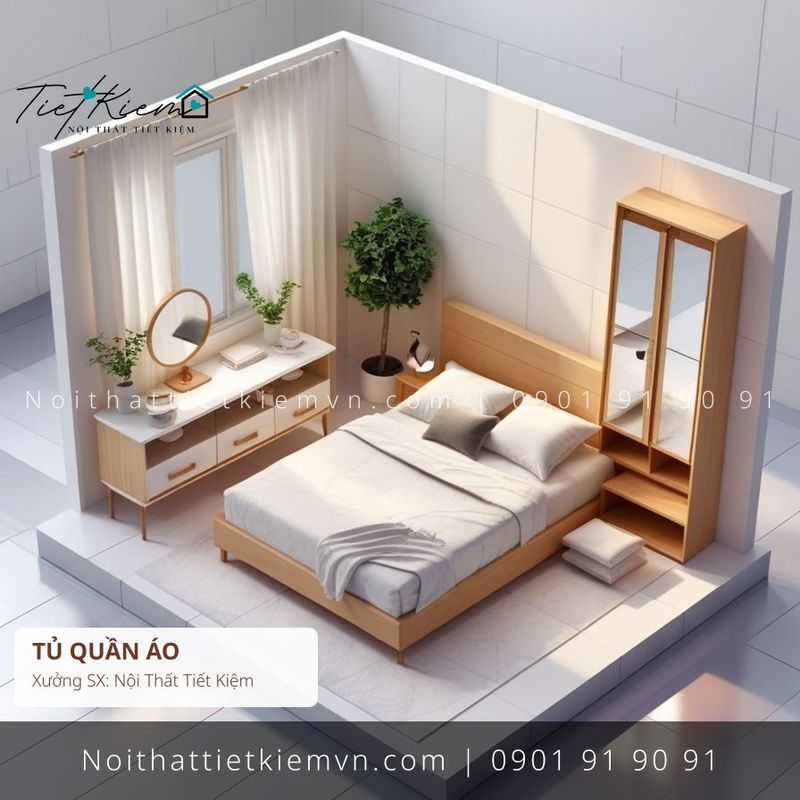 top 99 tủ quần áo hiện đại nhỏ quận 7 giá rẻ - Tủ Quần Áo - Nội Thất Tiết Kiệm