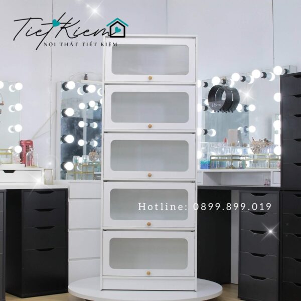 Kệ nhà bếp đẹp 5 tầng N60cm KB1122 13 ke-tu-bep-go