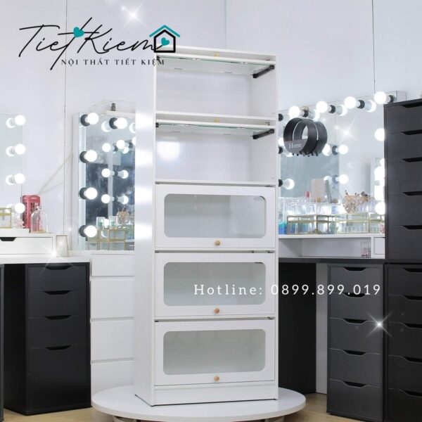 Kệ nhà bếp đẹp 5 tầng N60cm KB1122 11 kệ tủ bếp gỗ