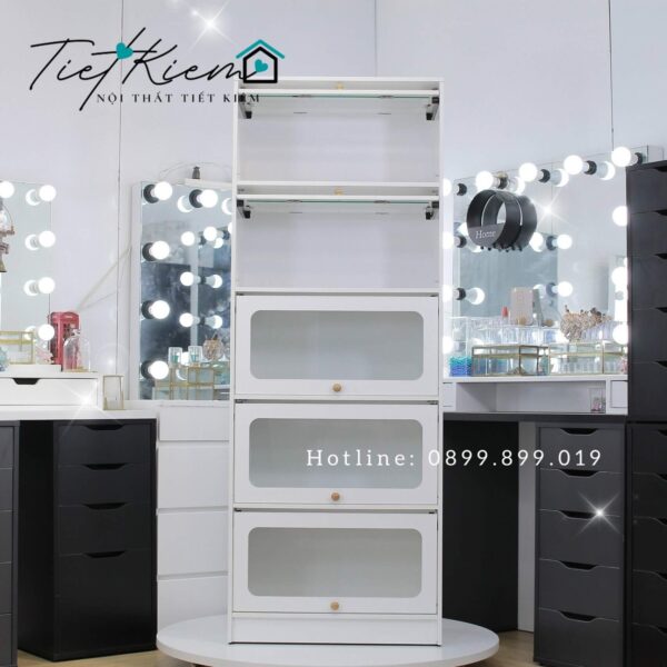 Kệ nhà bếp đẹp 5 tầng N60cm KB1122 10 ke-tu-bep-go