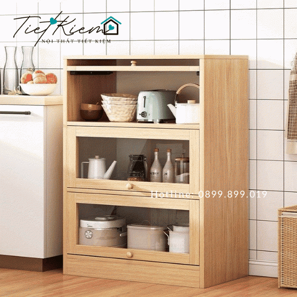 Kệ để đồ nhà bếp gỗ đa năng KB0091 5 ke-nha-bep