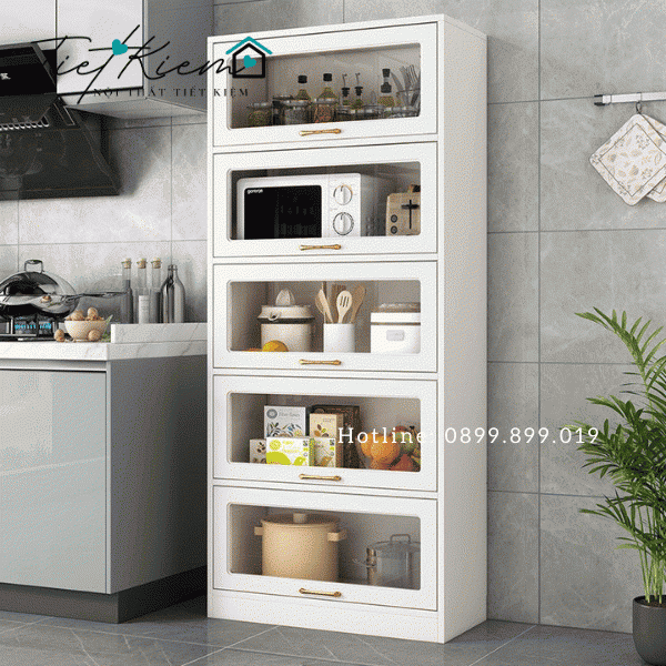 kệ để bếp gỗ