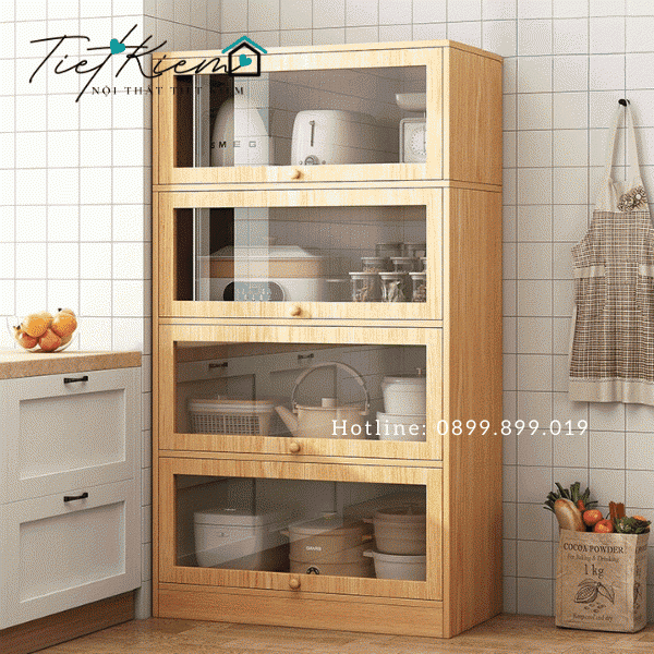 Kệ để đồ nhà bếp gỗ đa năng KB0091 8 ke-nha-bep