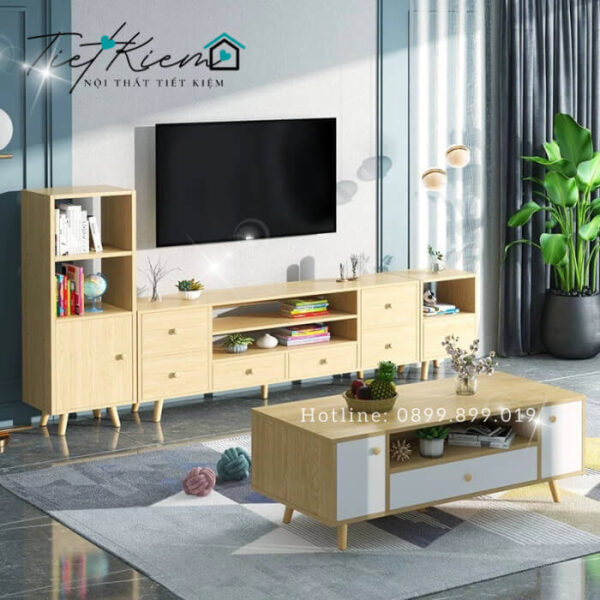 Kệ tivi phòng khách bằng gỗ: Hiện đại, Sang trọng, Tiện lợi 30 ke-tivi-phong-khach-bang-go