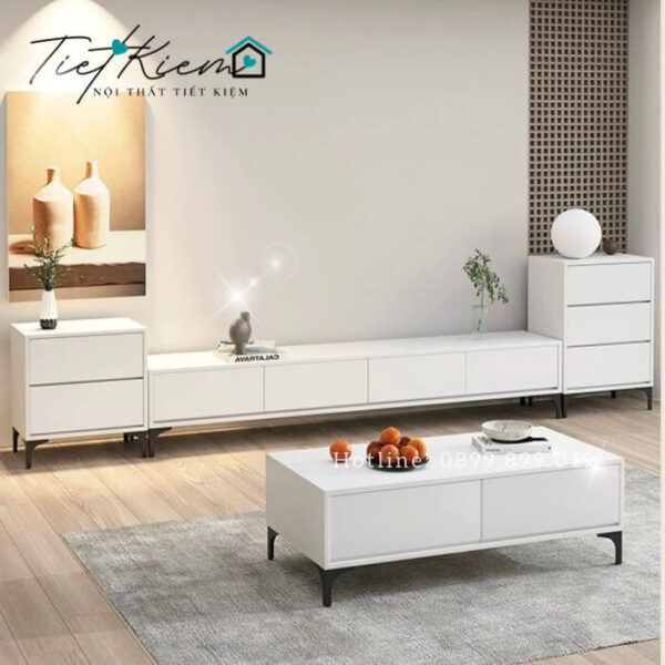 Kệ tivi gỗ hiện đại “chìa khóa” tạo điểm nhấn cho mọi phong cách bài trí 12 ke-tivi-go-hien-dai