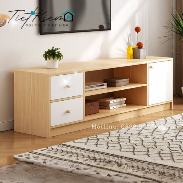 Mua kệ tivi gỗ đẹp và chất lượng ở đâu trong TPHCM 14 ke-tivi-go-dep