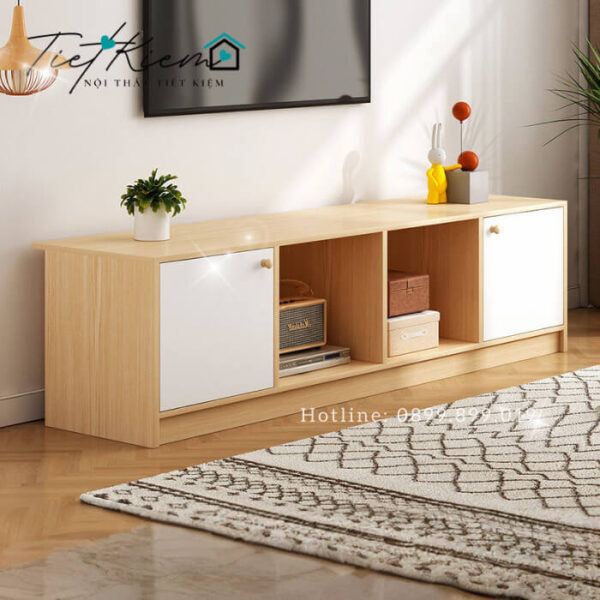 Mua kệ tivi gỗ đẹp và chất lượng ở đâu trong TPHCM 16 ke-tivi-go-dep