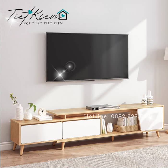 Tủ tivi phòng khách phong cách 1m8 TV180529 1 tủ tivi phòng khách