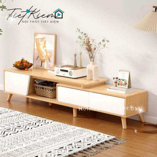 Tủ tivi phòng khách phong cách 1m8 TV180529 17 kệ ti vi