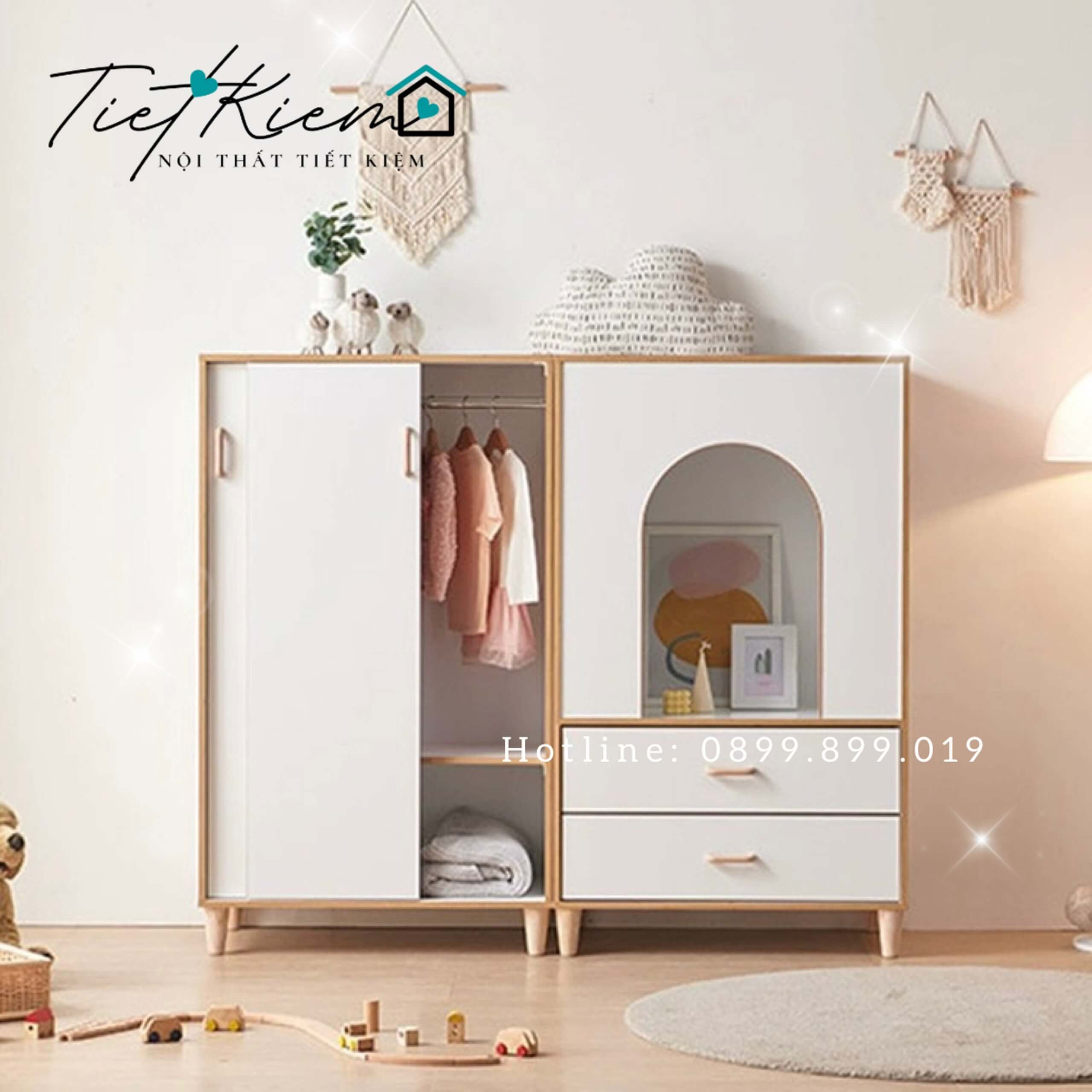 Tủ áo cho bé trai cá tính TA003 6 tu-ao-cho-be