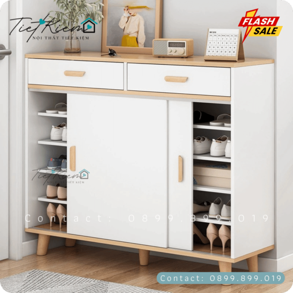 tủ giầy cửa lùa