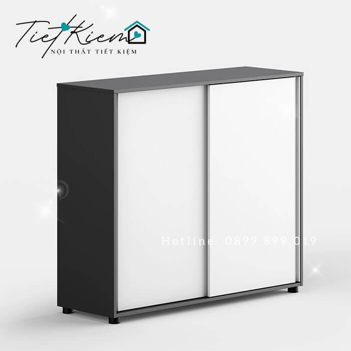 Tủ giày cửa lùa ngang 90cm TGCL000111 4 tủ giày cửa lùa